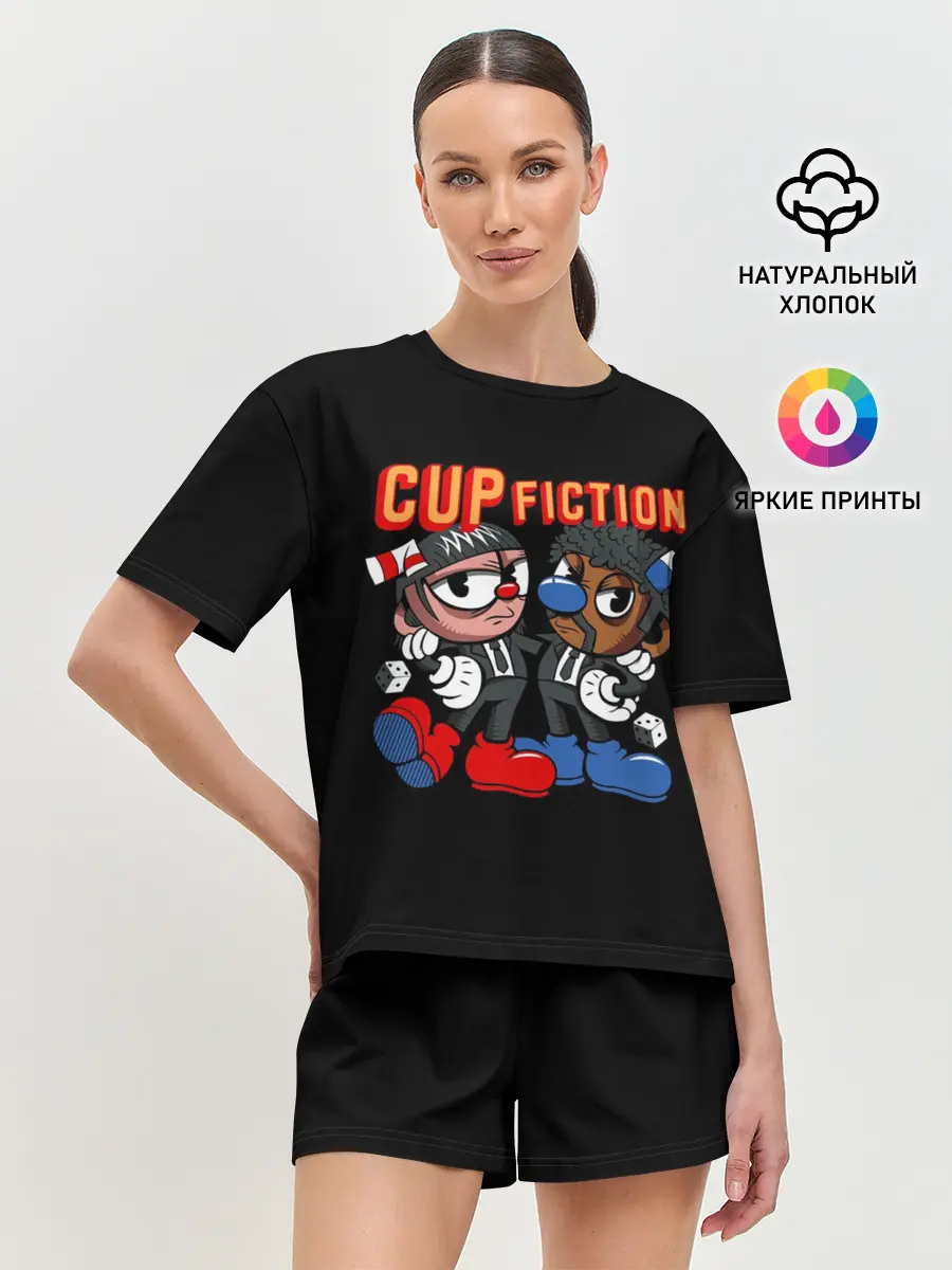 Женская пижама с шортами / CUP FICTION