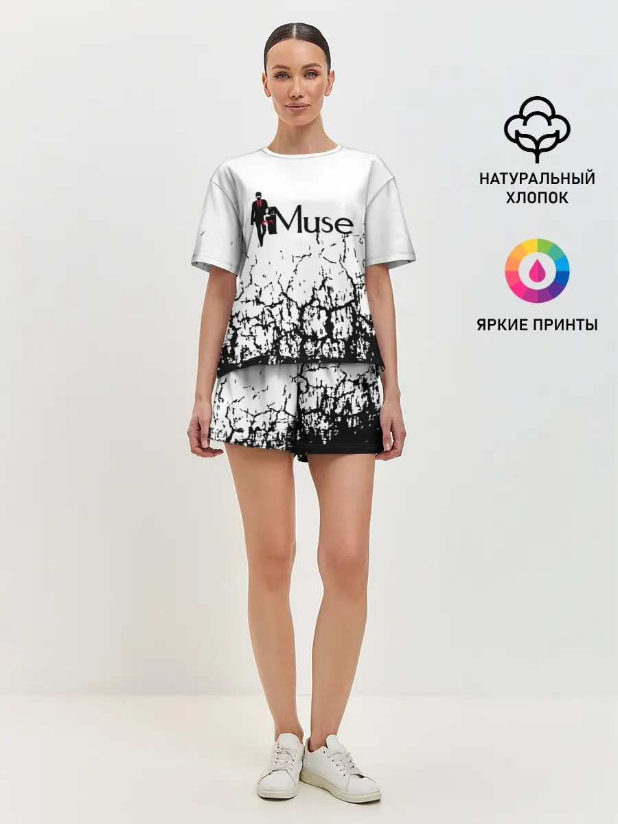 Женская пижама с шортами / muse