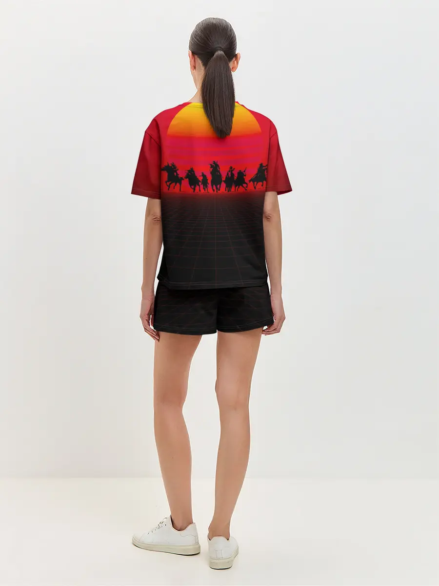 Женская пижама с шортами / read dead