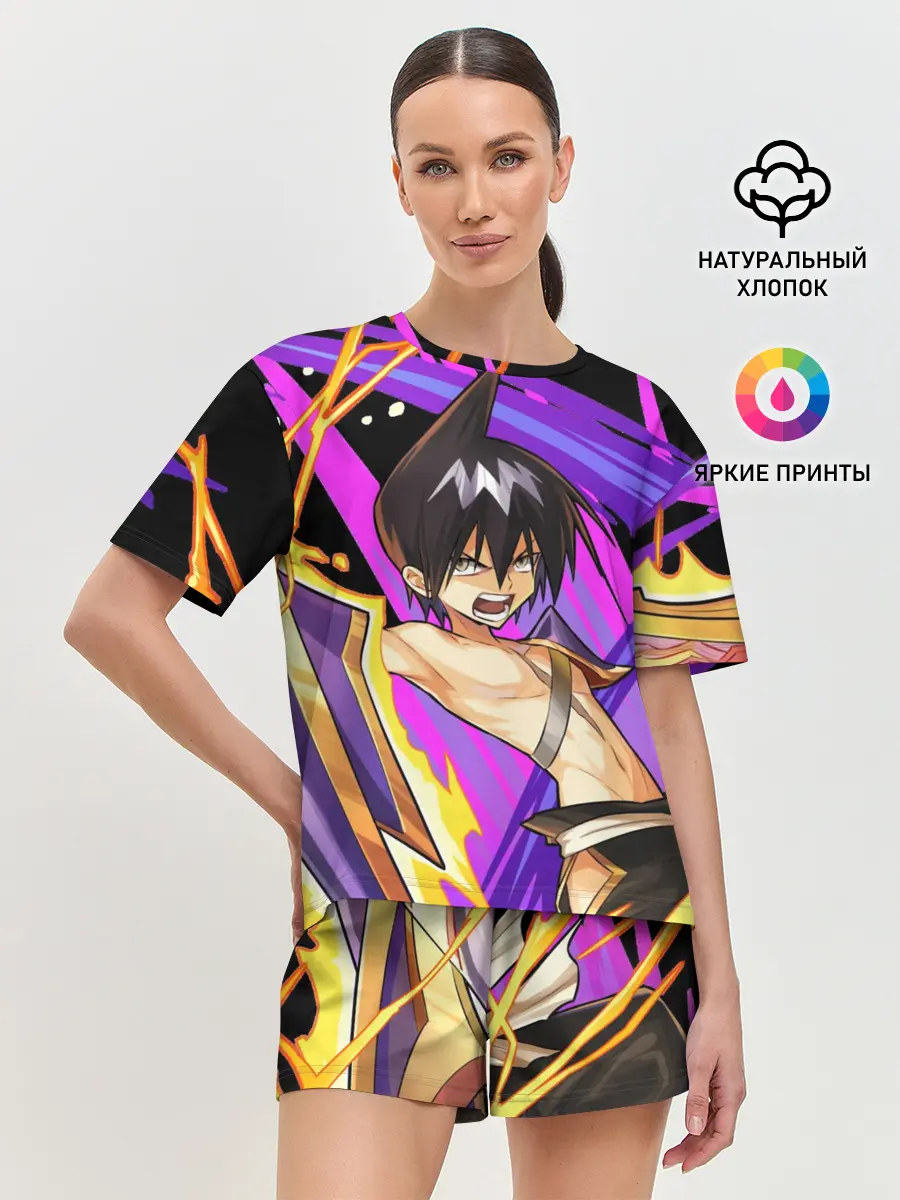 Женская пижама с шортами / Шаман Кинг