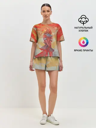 Женская пижама с шортами / Ryugu Rena