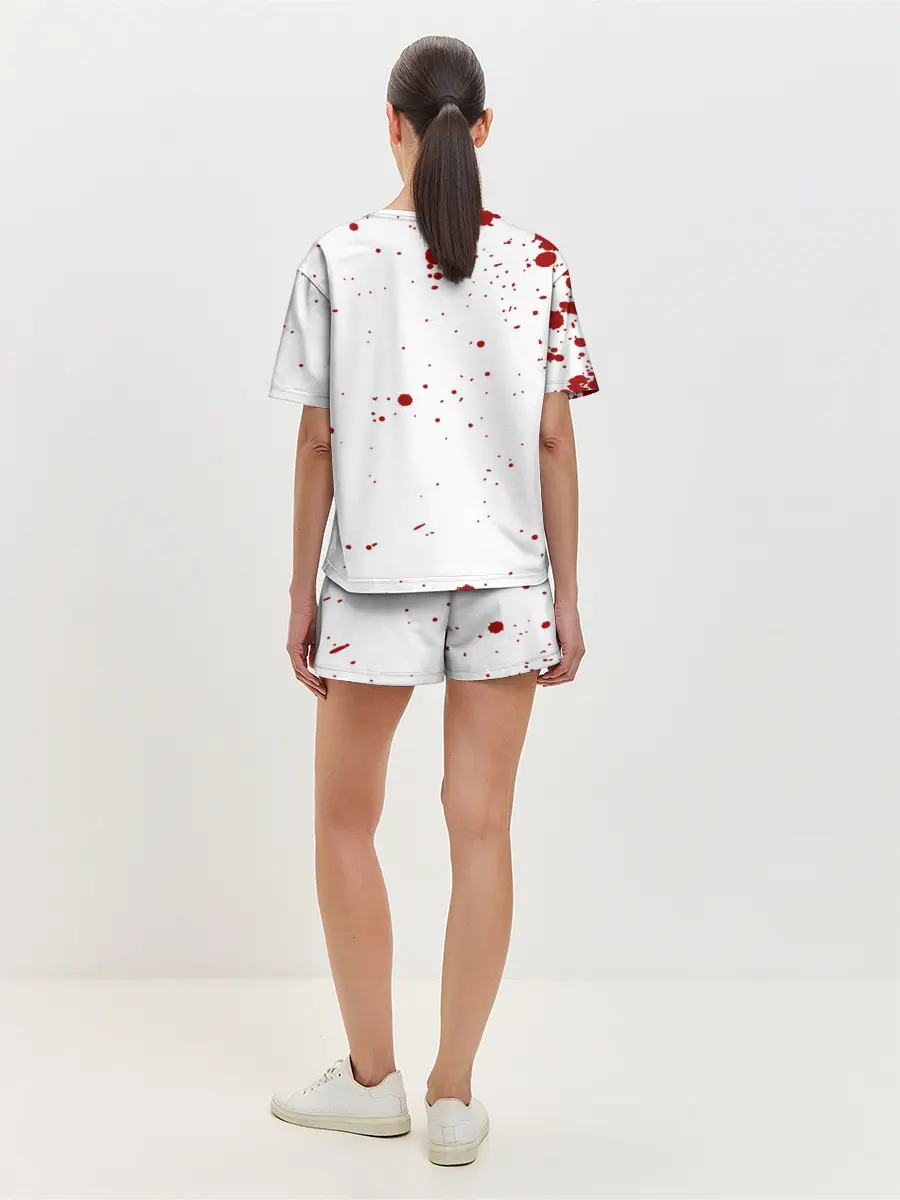 Женская пижама с шортами / Tanjirou Kamado Kimetsu no Yaiba