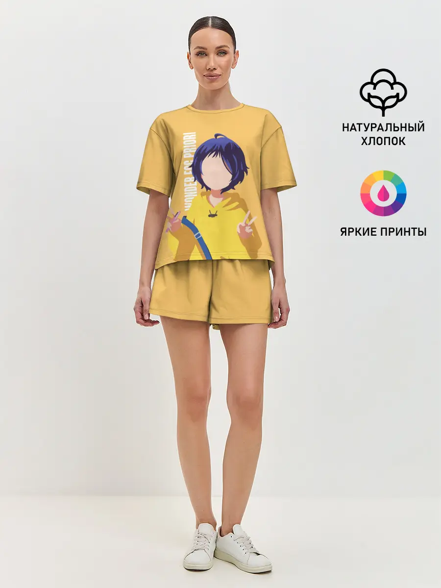 Женская пижама с шортами / Приоритет чудо-яйца