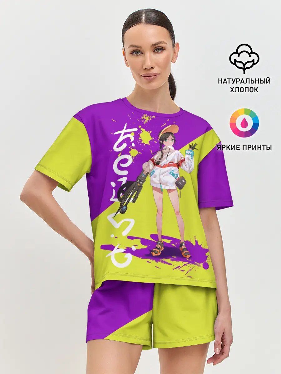 Женская пижама с шортами / Приоритет чудо-яйца
