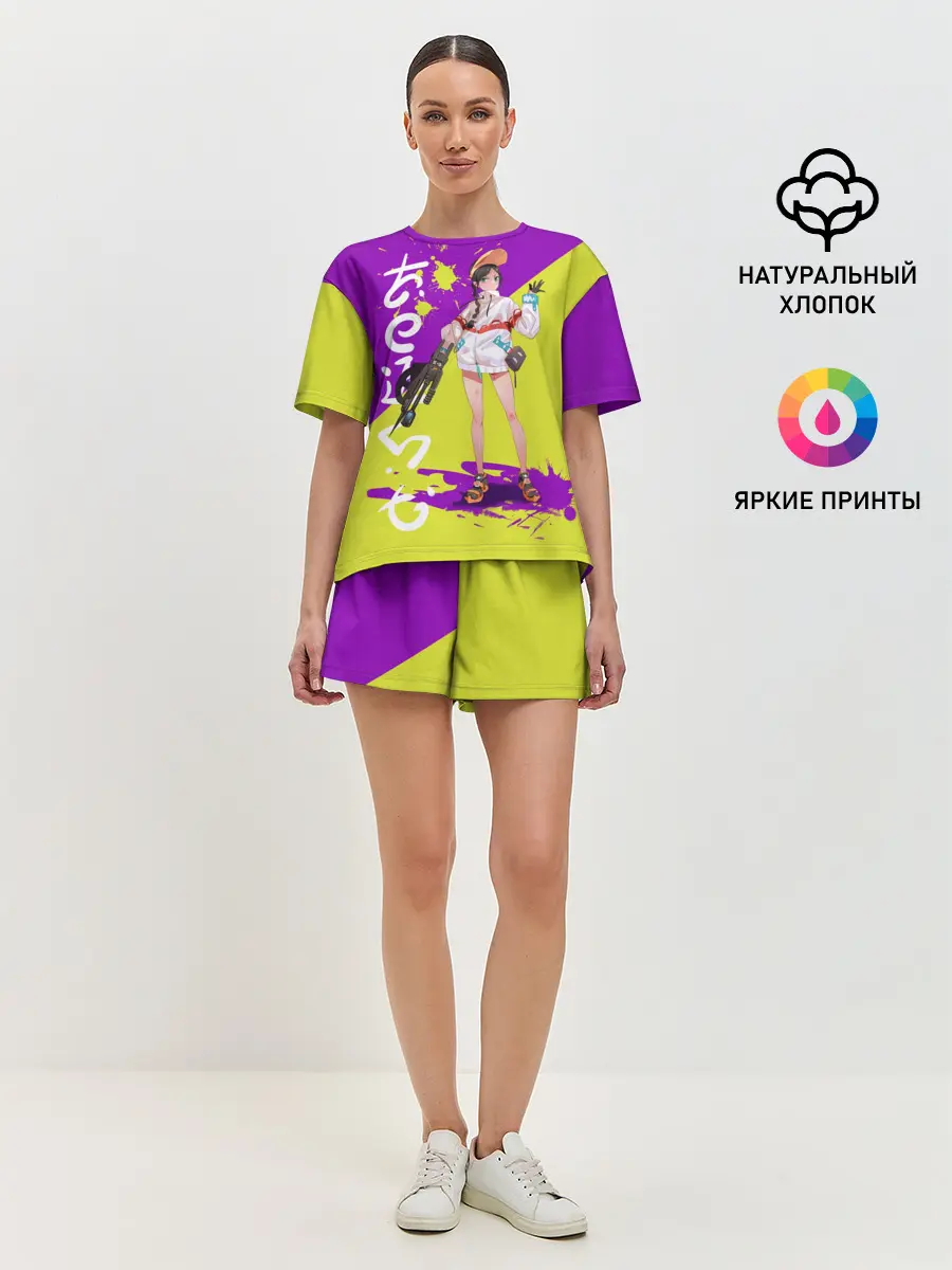 Женская пижама с шортами / Приоритет чудо-яйца