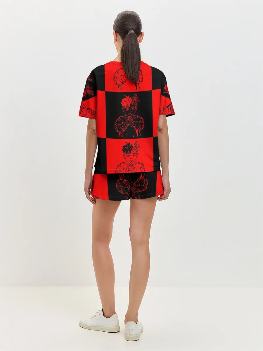 Женская пижама с шортами / XXXTENTACION LOVE