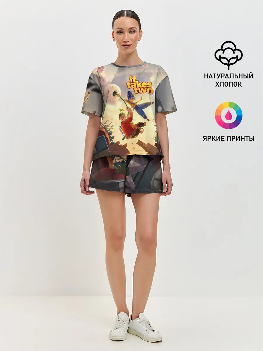 Женская пижама с шортами / It Takes Two