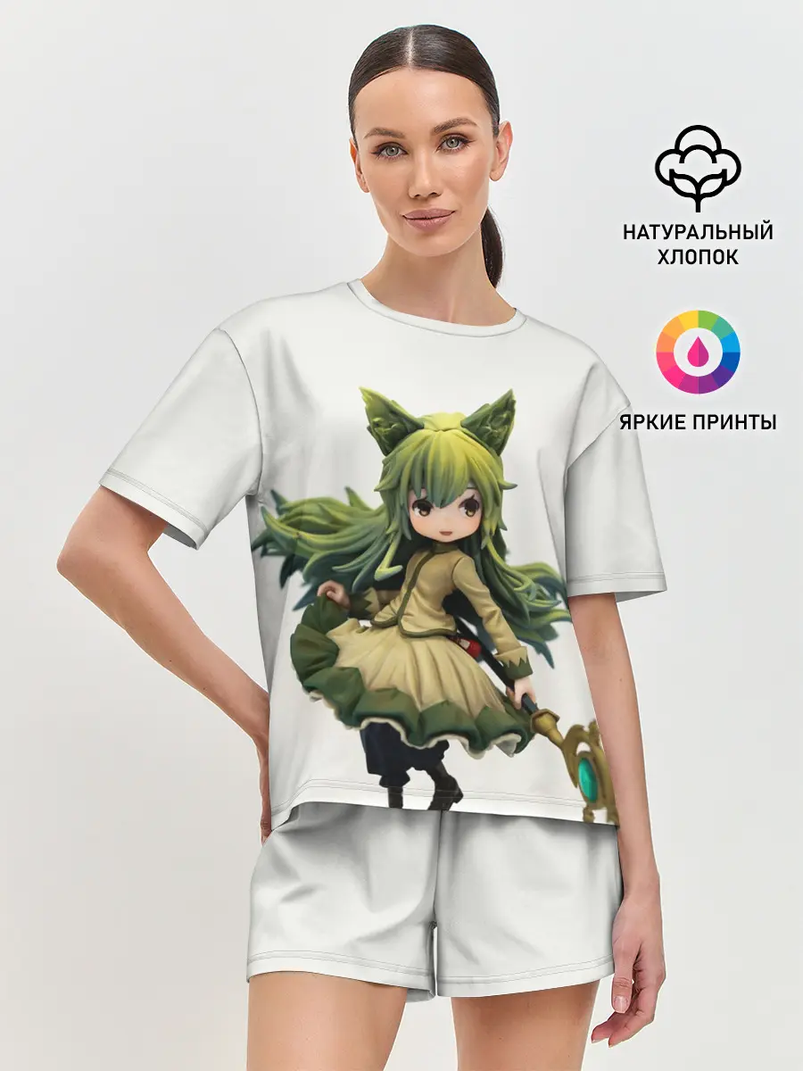 Женская пижама с шортами / Mylne and the Forest Gift