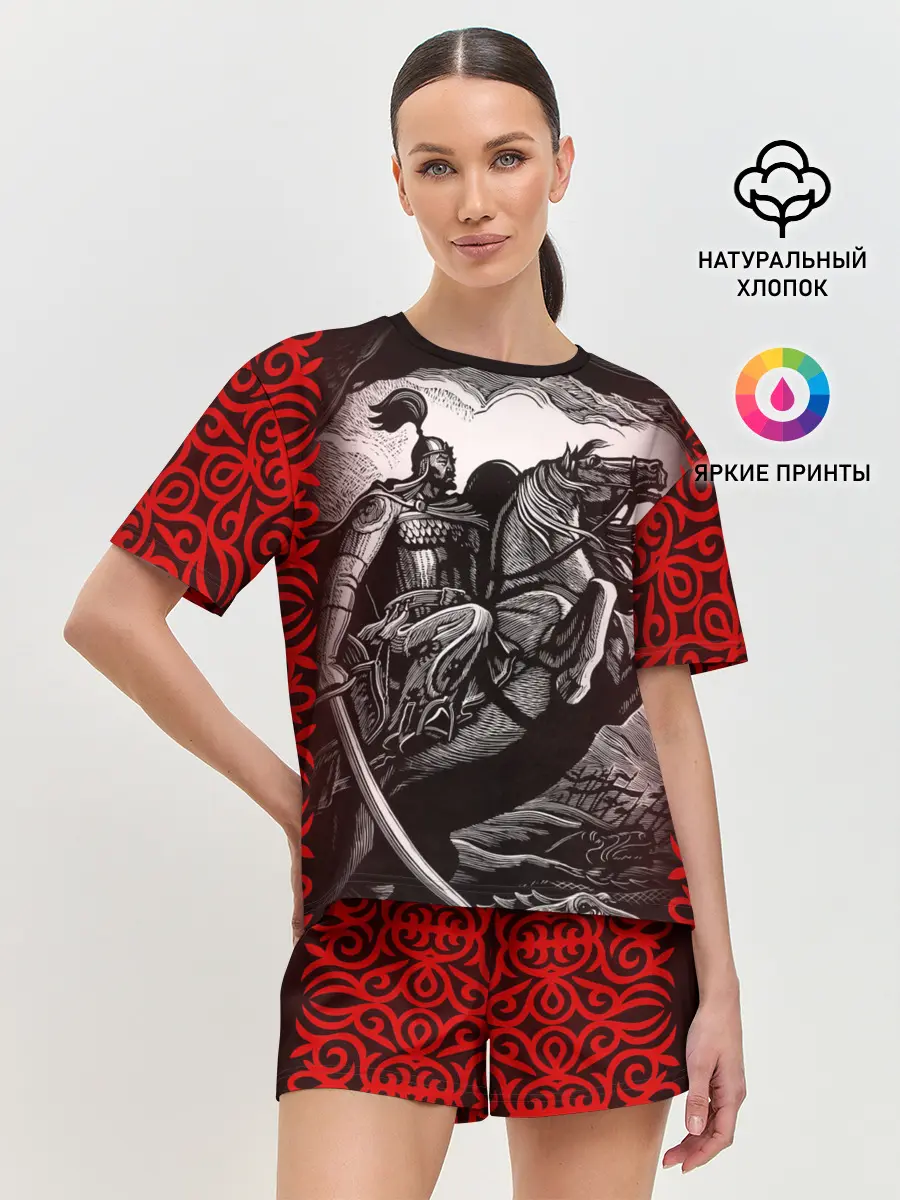 Женская пижама с шортами / МАНАС Баатыр