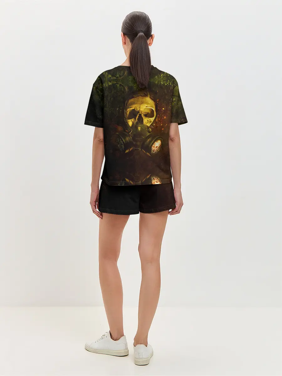 Женская пижама с шортами / Сталкер | Метро