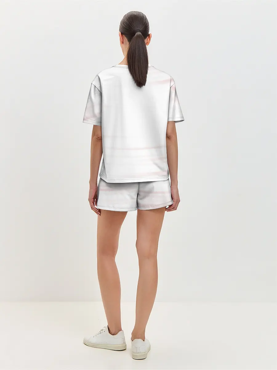 Женская пижама с шортами / Гию Танджиро Незуко