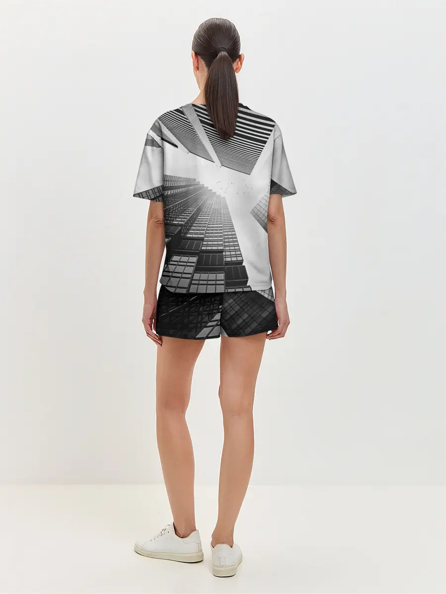 Женская пижама с шортами / Минимализм