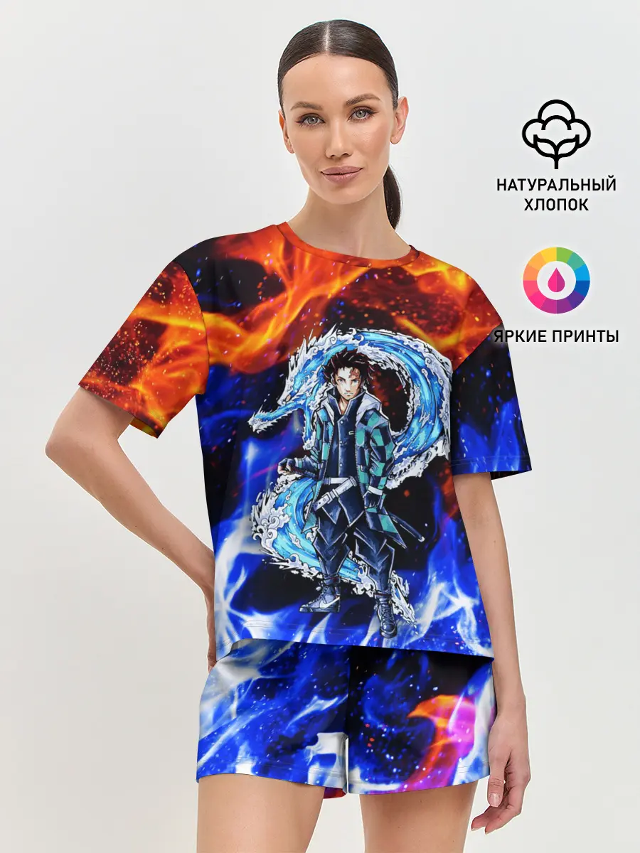 Женская пижама с шортами / ТАНДЖИРО