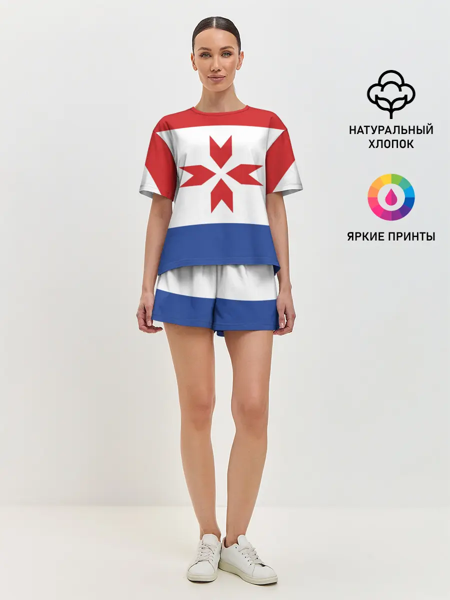 Женская пижама с шортами / Мордовия