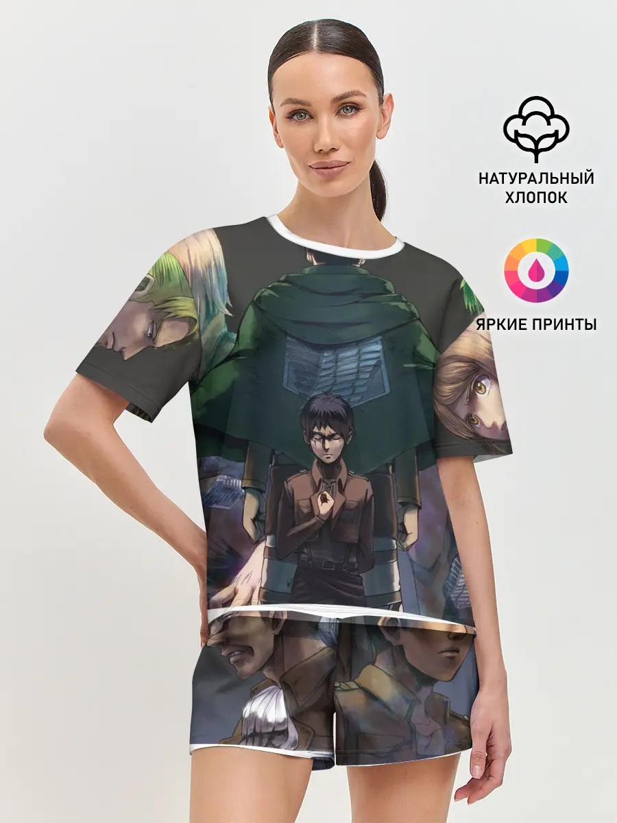 Женская пижама с шортами / элитный отряд разведки