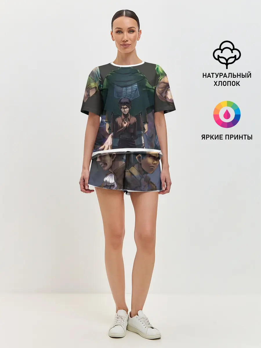 Женская пижама с шортами / элитный отряд разведки