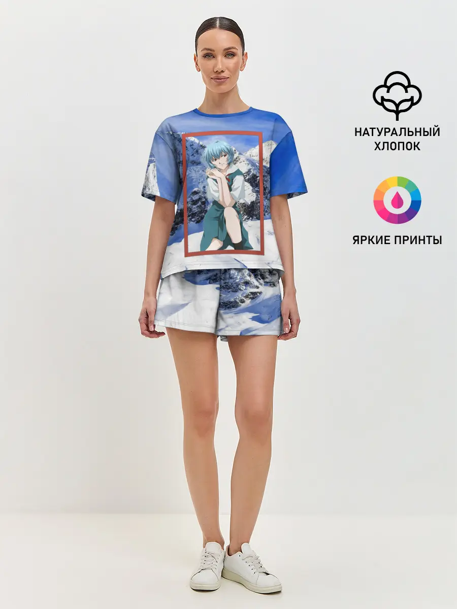 Женская пижама с шортами / Рей Аянами