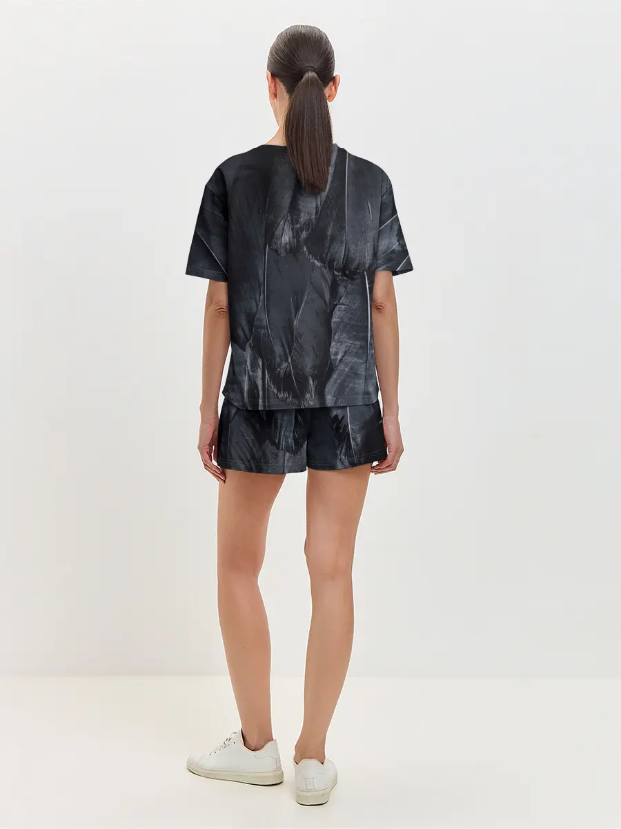 Женская пижама с шортами / ВОРОНА