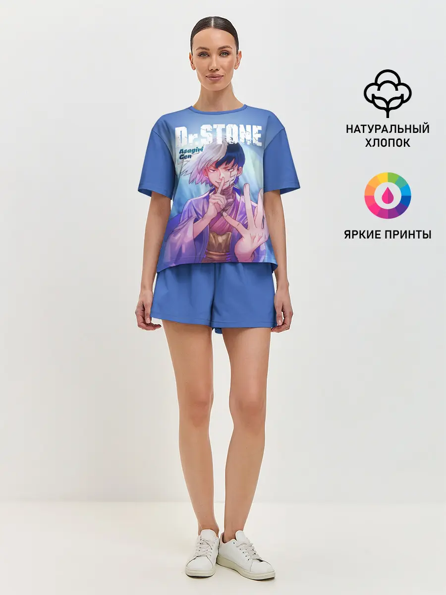 Женская пижама с шортами / Asagiri Gen