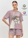 Женская пижама с шортами / My cute llama