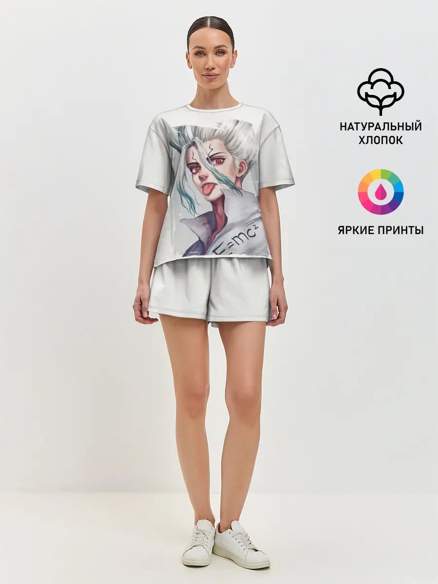 Женская пижама с шортами / Исигами Сэнку