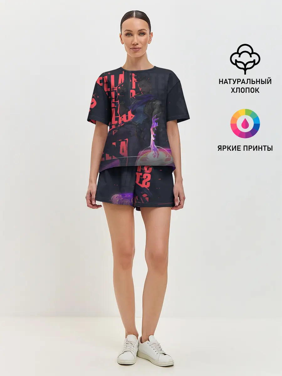 Женская пижама с шортами / Valorant: Astra