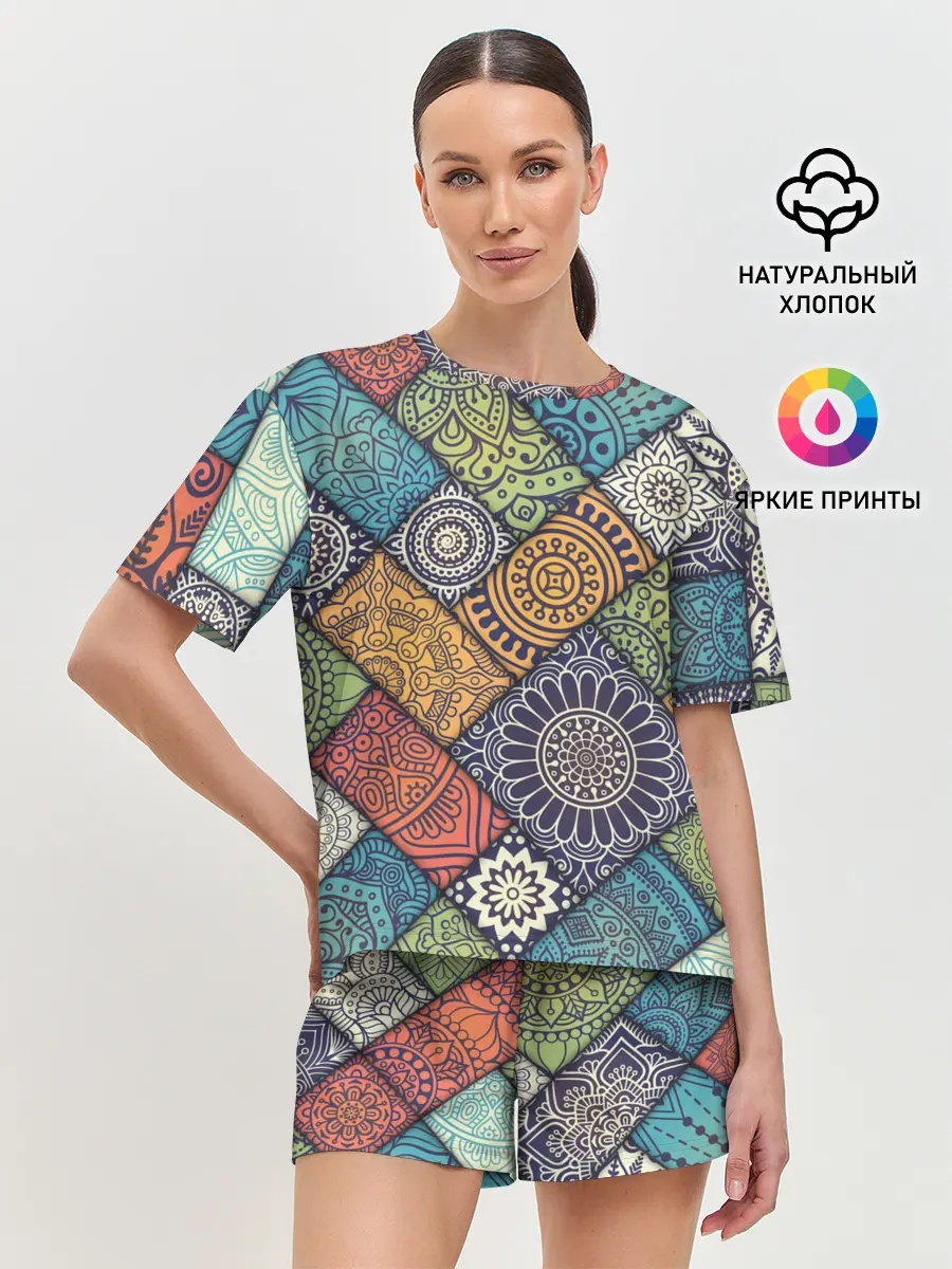 Женская пижама с шортами / ОЧЕНЬ