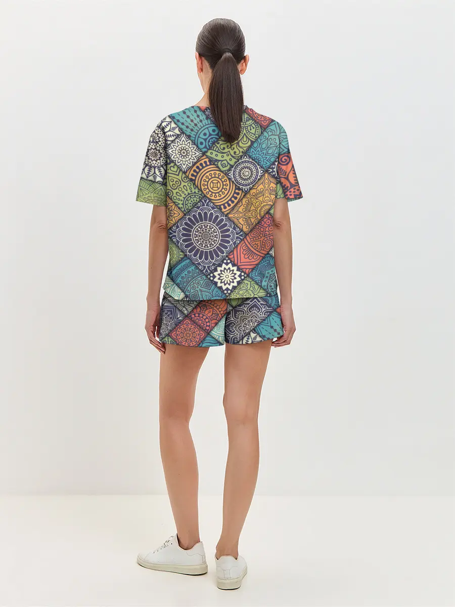 Женская пижама с шортами / ОЧЕНЬ