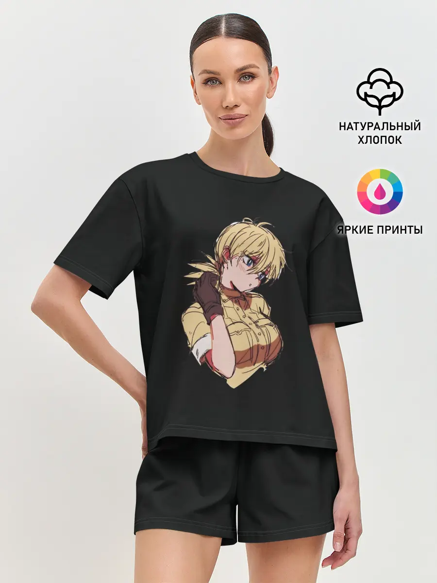 Женская пижама с шортами / Виктория Серас