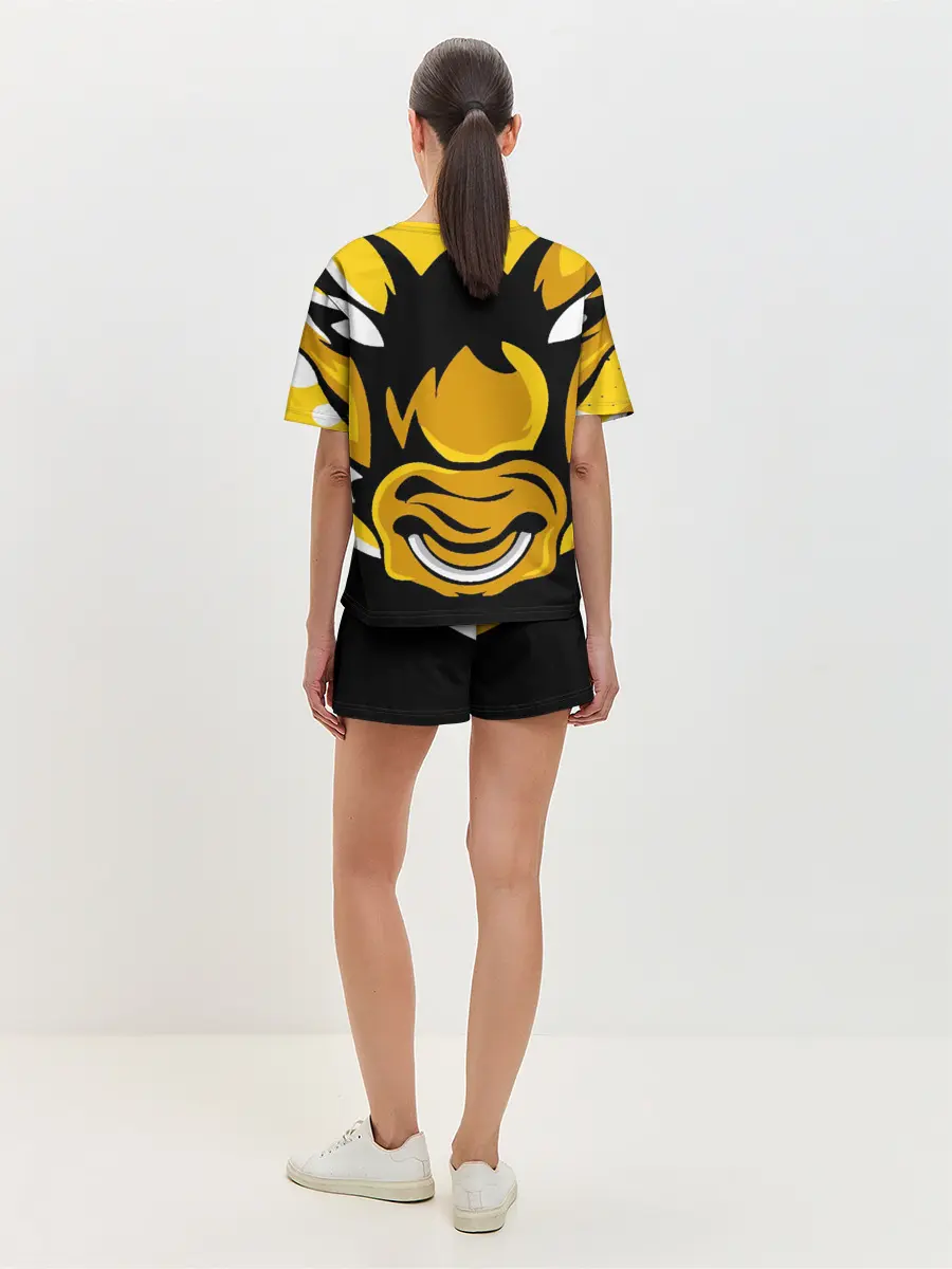 Женская пижама с шортами / Yellow Asia