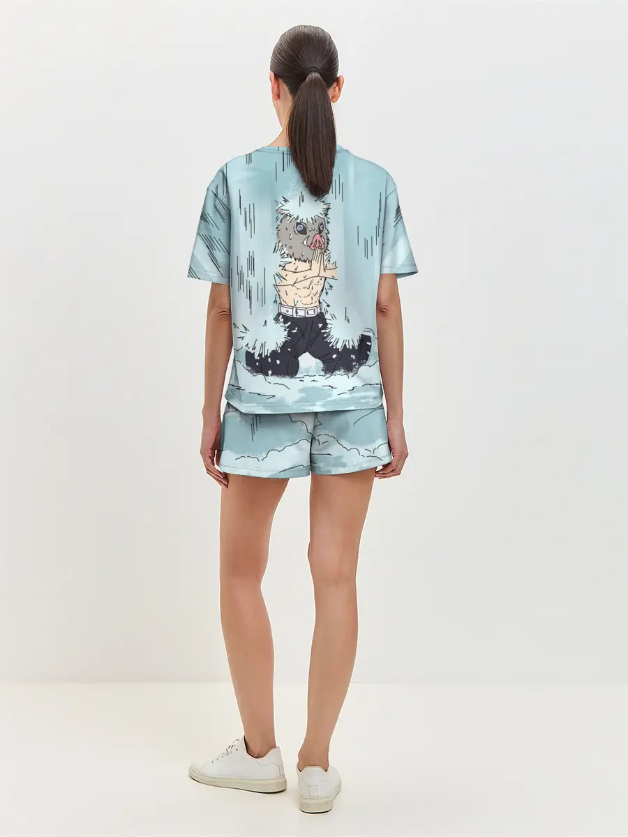 Женская пижама с шортами / МЕДИТАЦИЯ ИНОСКЕ