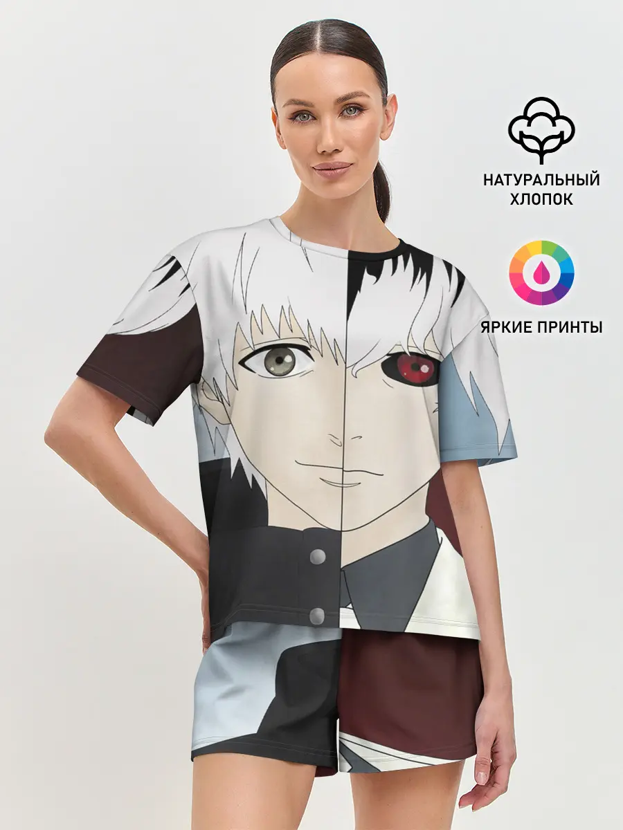 Женская пижама с шортами / Сасаки Кен