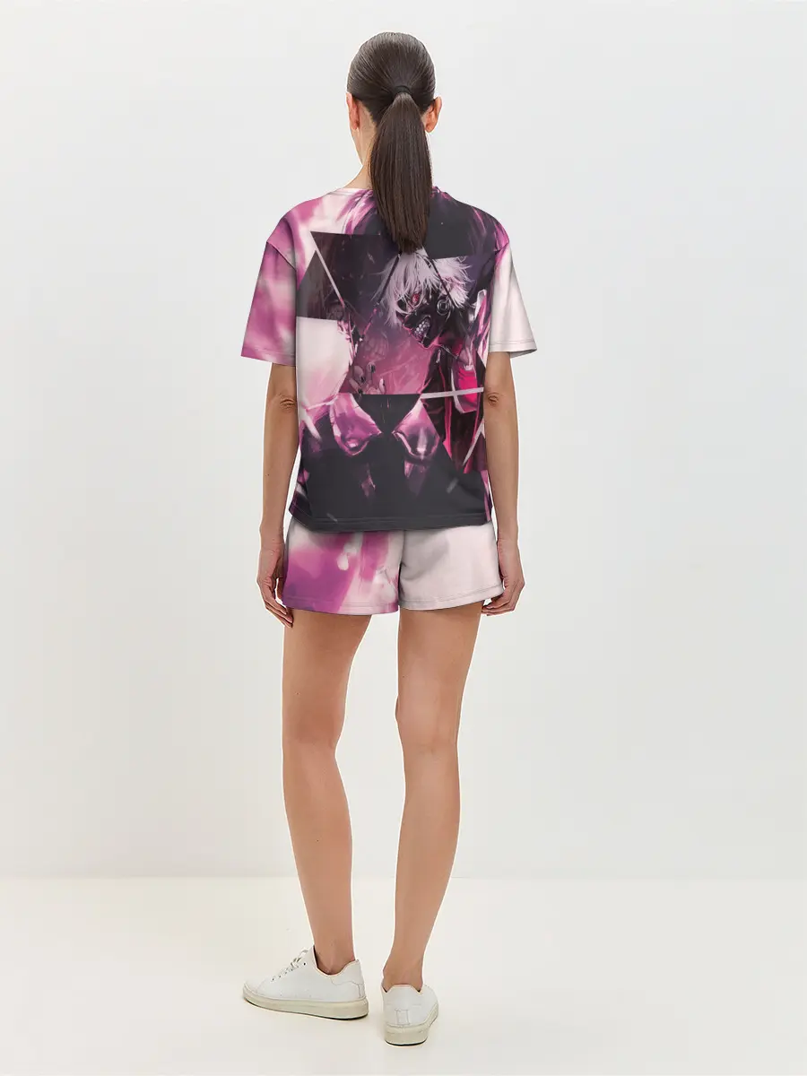 Женская пижама с шортами / Одноглазый король Канеки