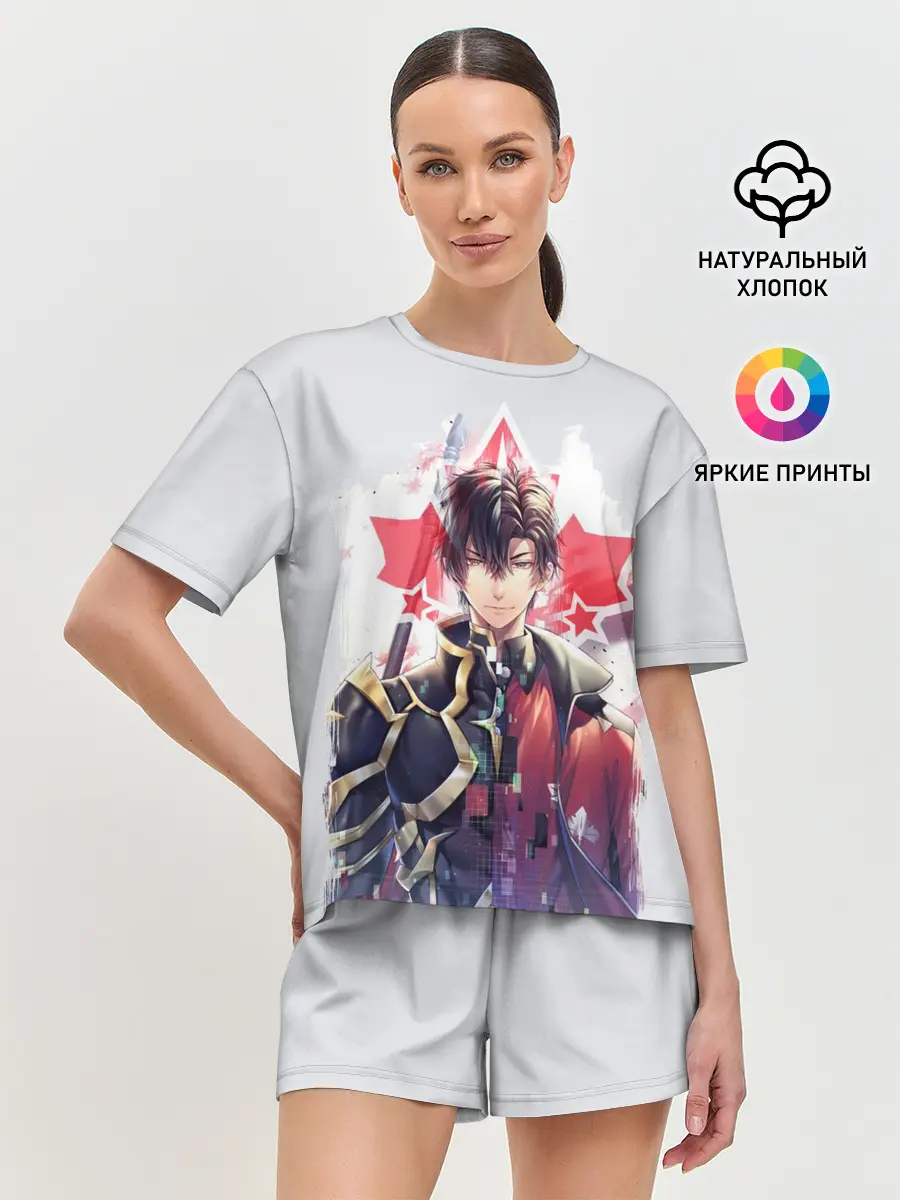 Женская пижама с шортами / Quan Zhi Gao Shou