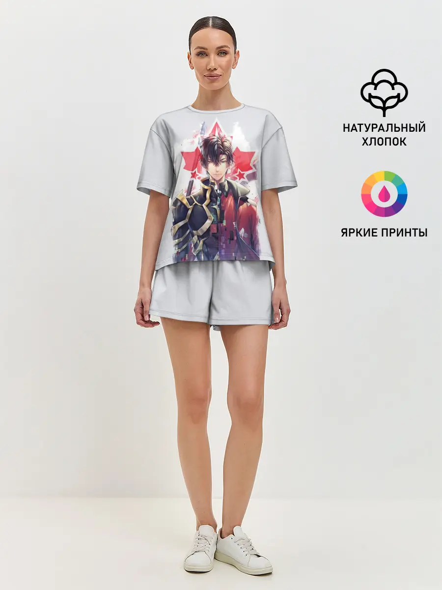 Женская пижама с шортами / Quan Zhi Gao Shou