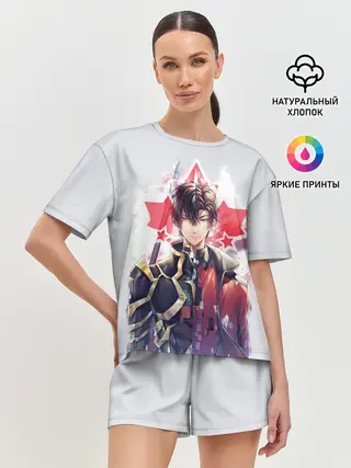 Женская пижама с шортами / Quan Zhi Gao Shou