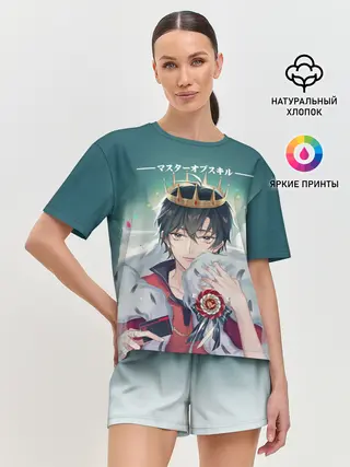 Женская пижама с шортами / Аватар короля The King