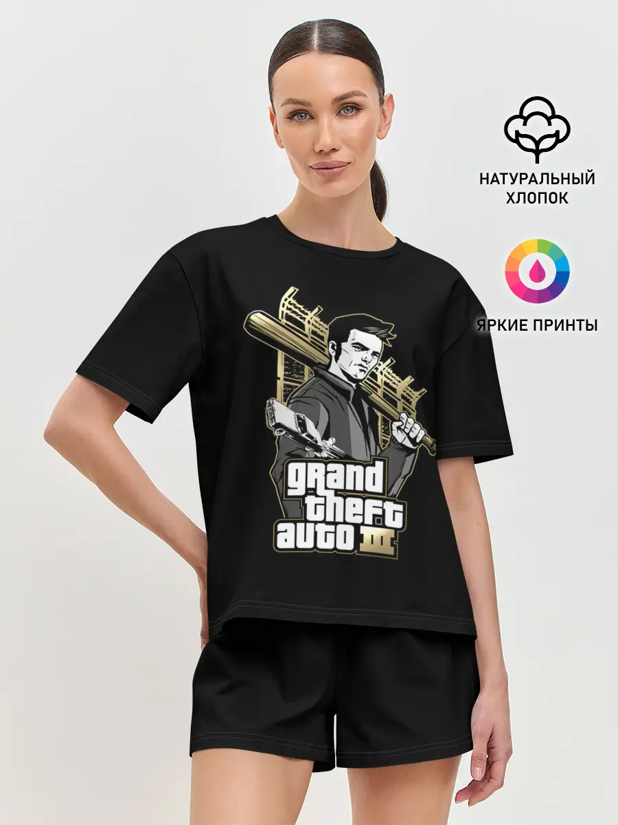 Женская пижама с шортами / Клод | GTA 3