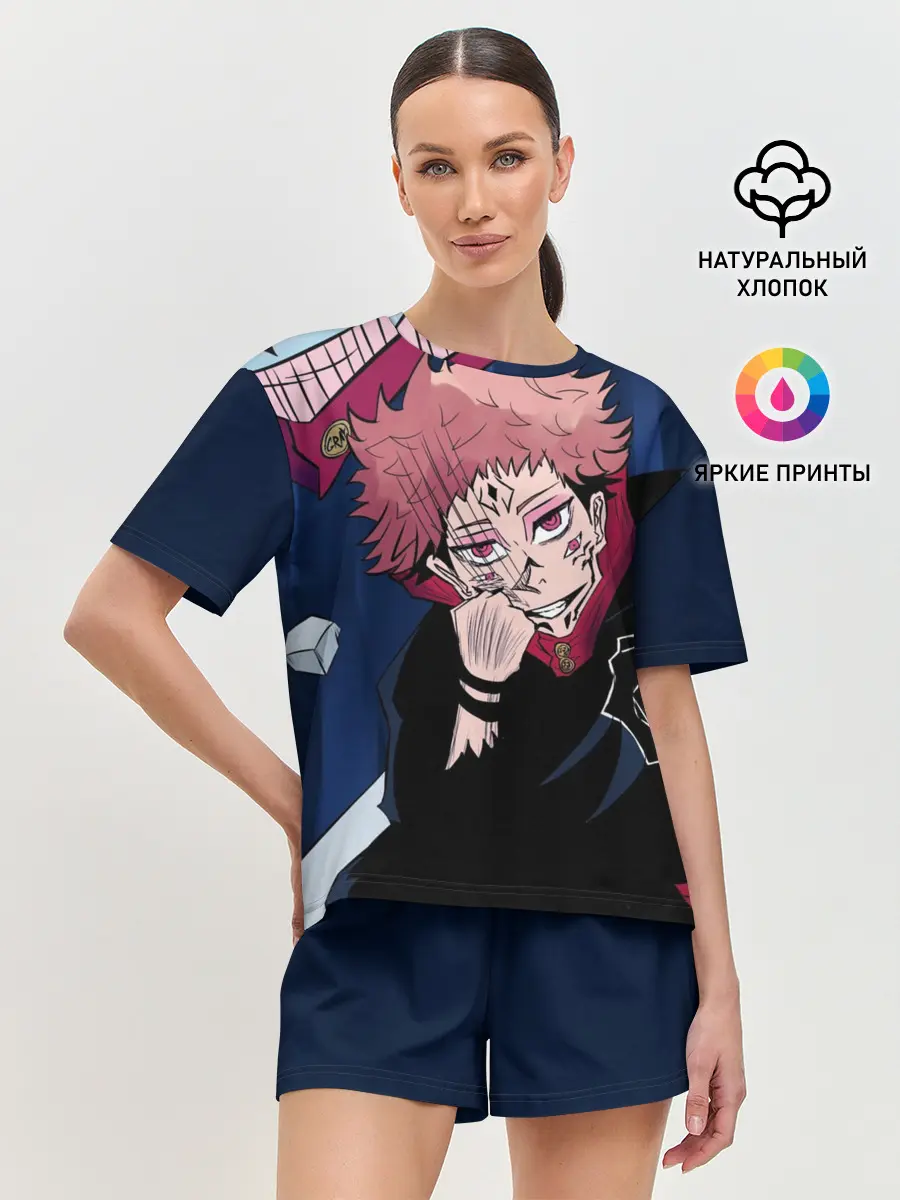 Женская пижама с шортами / Магическая битва