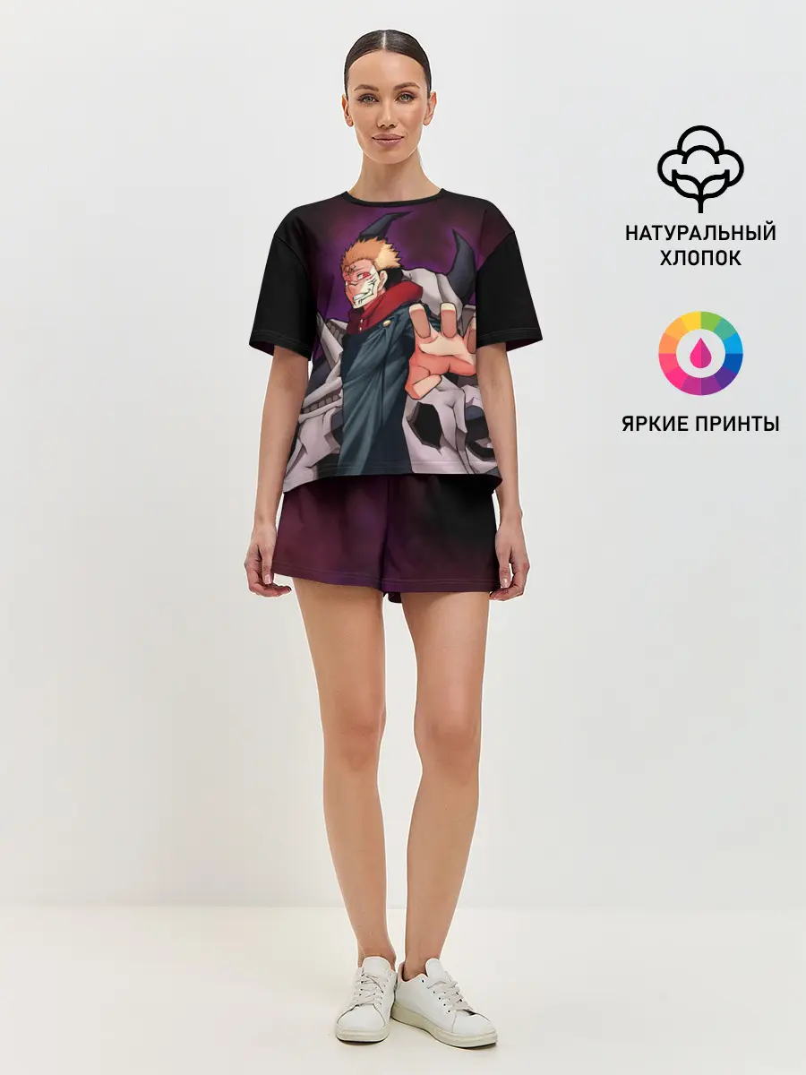 Женская пижама с шортами / Магическая битва