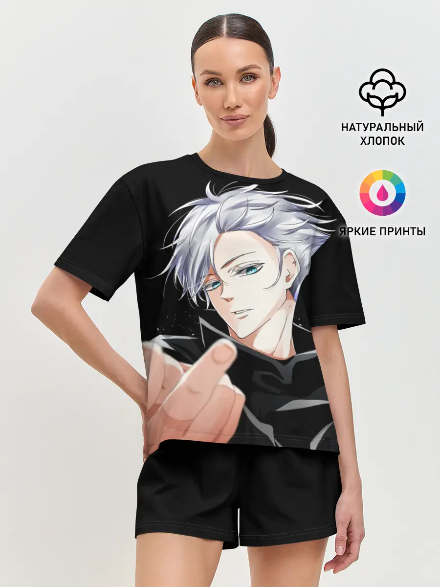 Женская пижама с шортами / Магическая битва