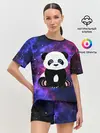 Женская пижама с шортами / Space Panda