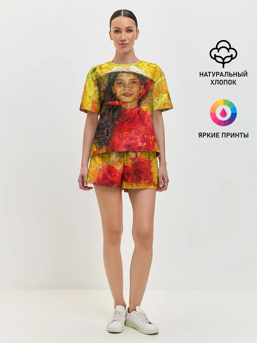 Женская пижама с шортами / Вьетнам