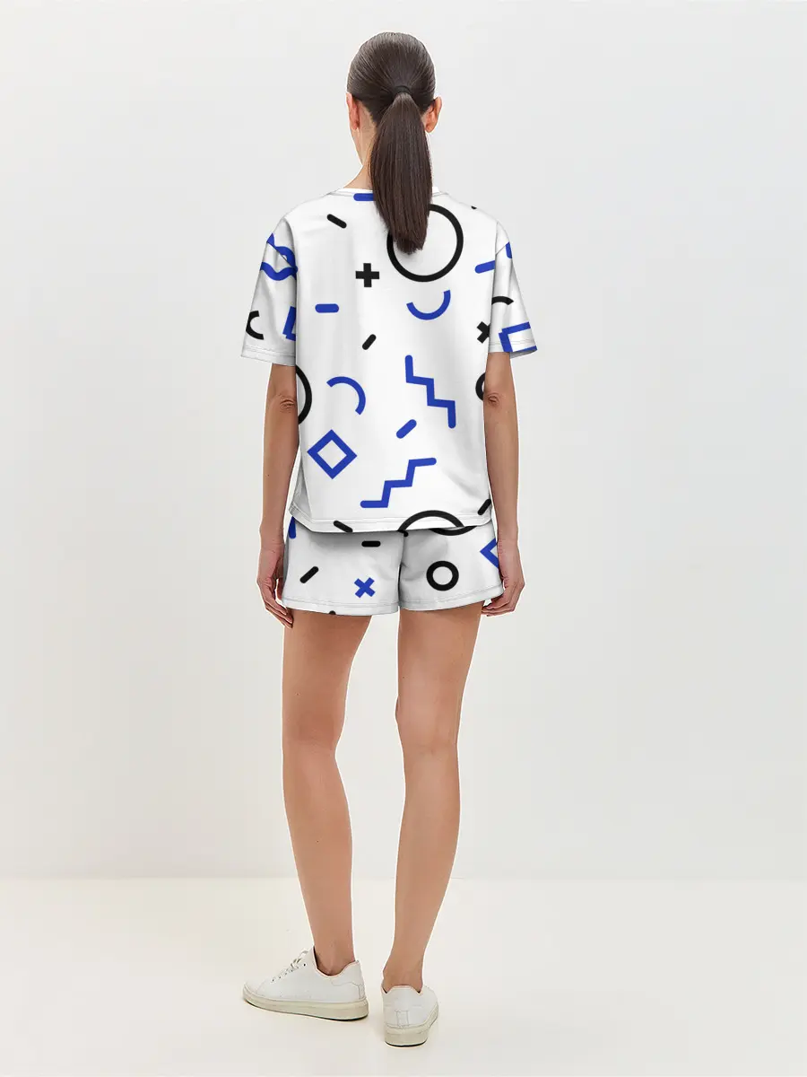 Женская пижама с шортами / ПОСАДИЛ ЗРЕНИЕ.