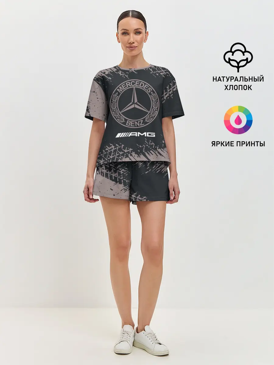 Женская пижама с шортами / MERCEDES / Мерседес