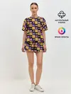 Женская пижама с шортами / LA LAKERS | ЛЕЙКЕРС