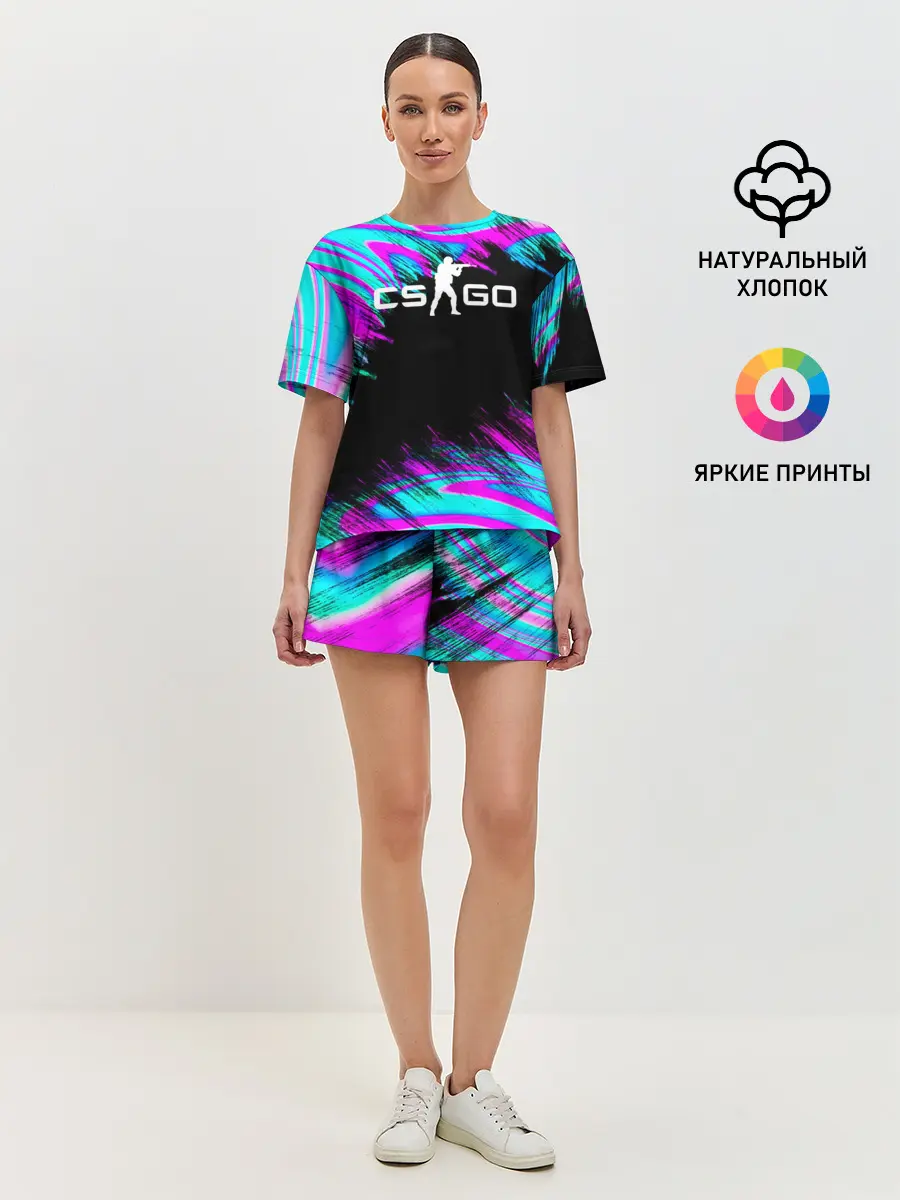 Женская пижама с шортами / CS GO
