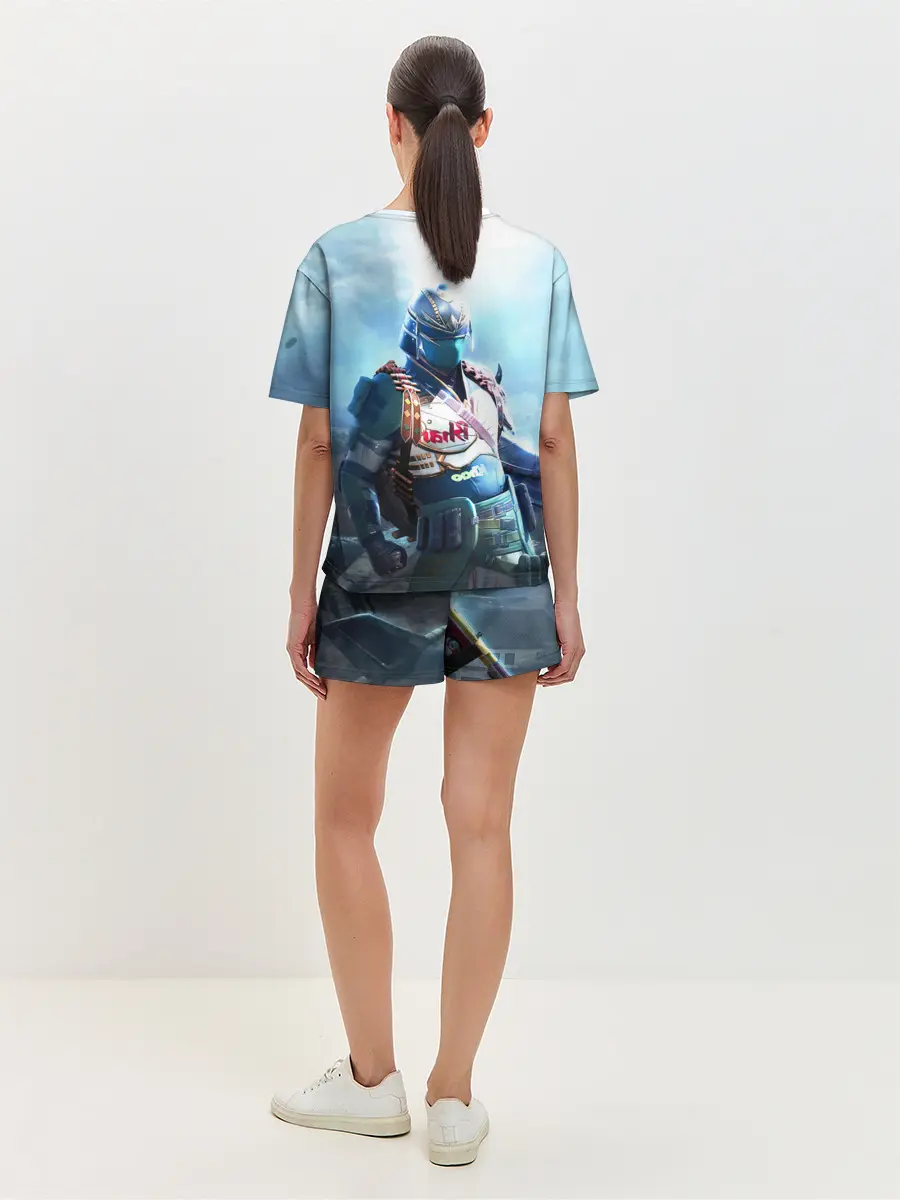 Женская пижама с шортами / PUBG