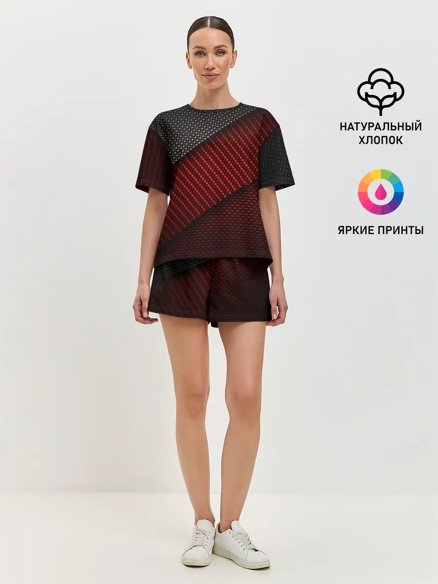 Женская пижама с шортами / CARBON STYLE