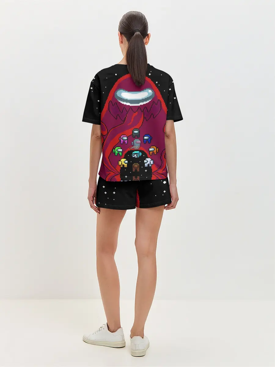 Женская пижама с шортами / Impostor Monster
